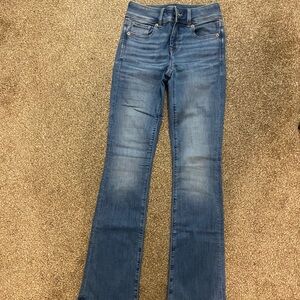 American Eagle Outfitters Classic Blue Boot Cut Jeans